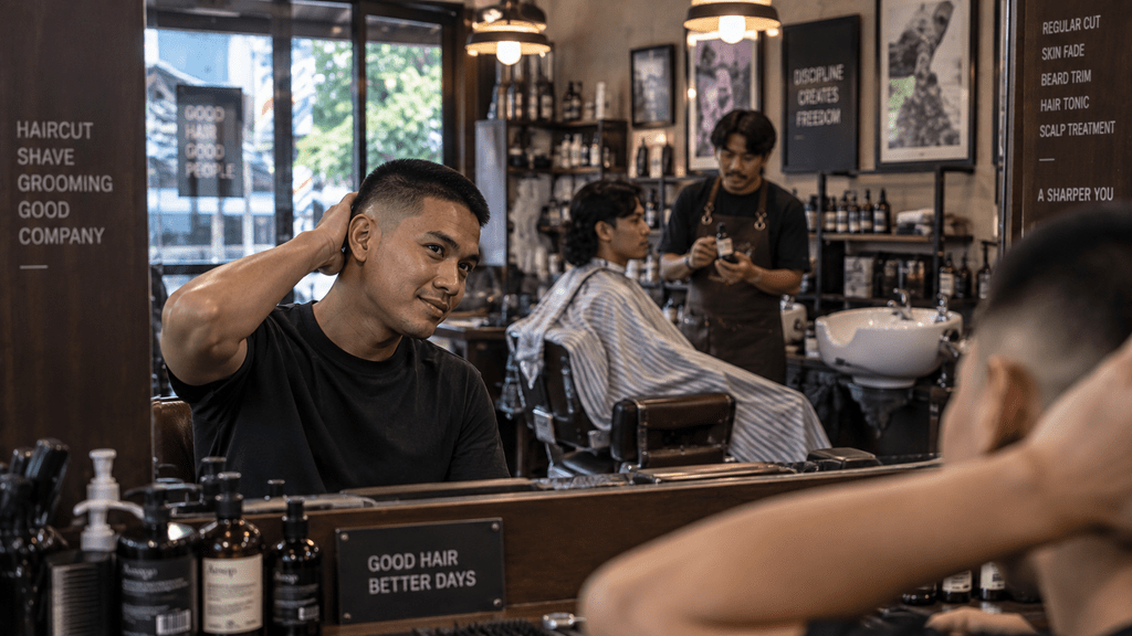Produk 2 in 1 Ringkas Rutinitas Grooming Pria Aktif